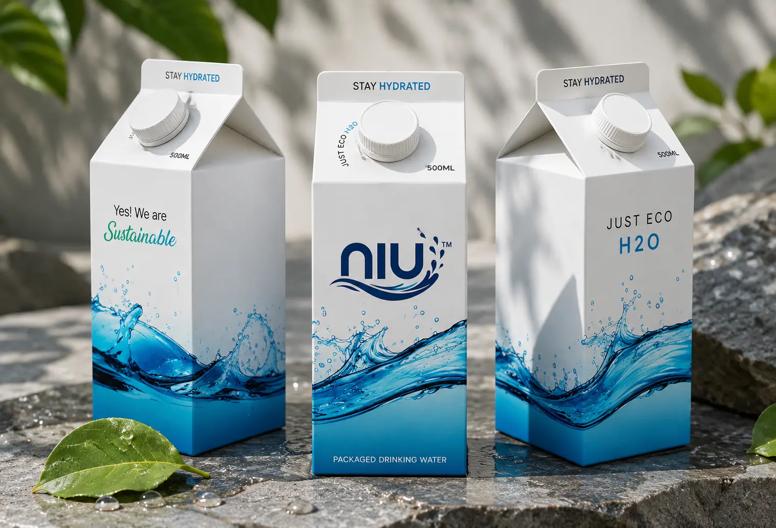 NIU Mineral Water 750ml carton pack